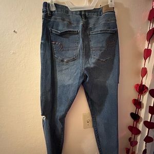 AE curvy super hi rise jegging